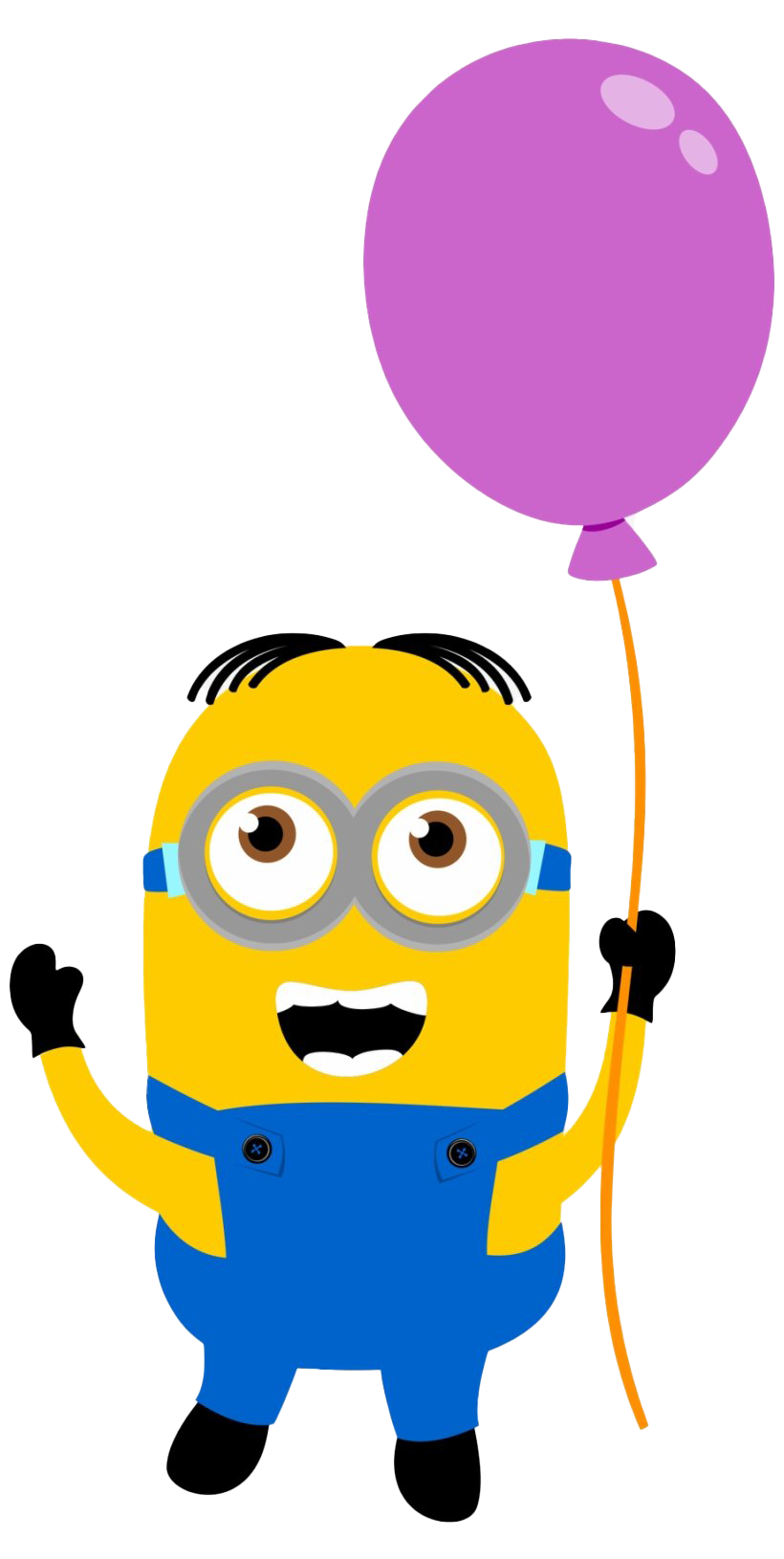 Download PNG image - Birthday Minions PNG Clipart 