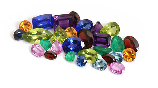 Download PNG image - Colorful Gemstone PNG Clipart 