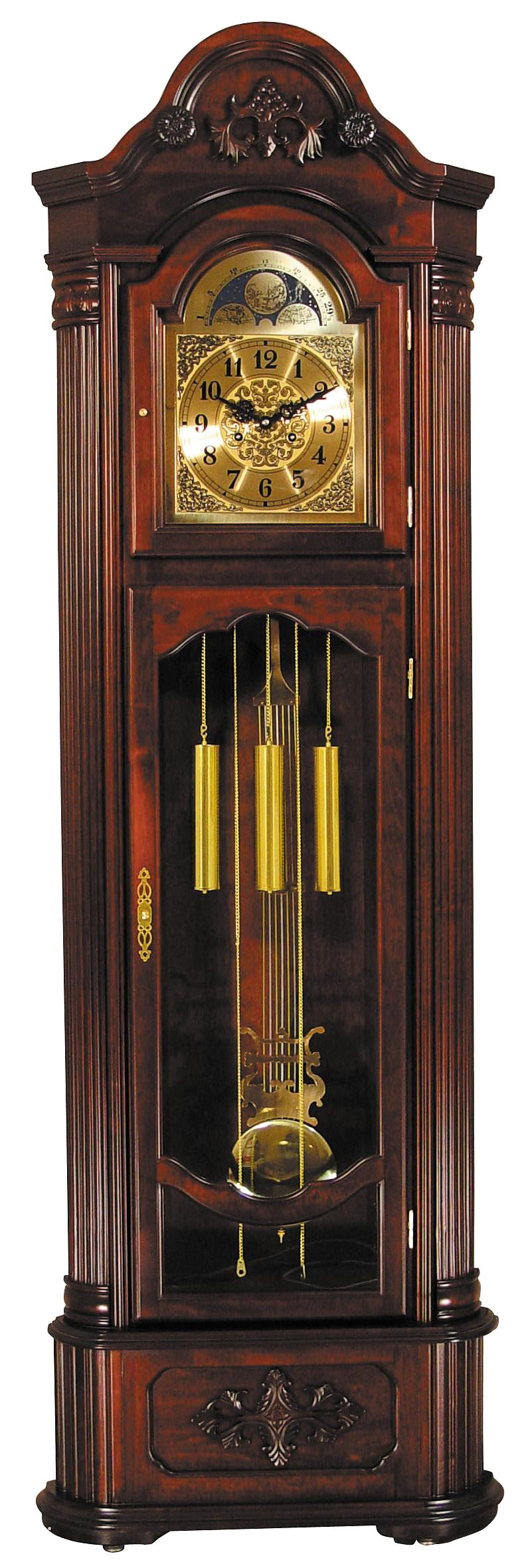 Download PNG image - Pendulum Antique Clock PNG Image 