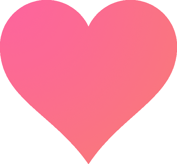 Download PNG image - Pink Heart Vector PNG Photos 