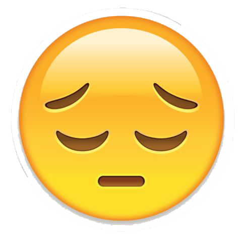 Download PNG image - Sad Emoji PNG Transparent Image 