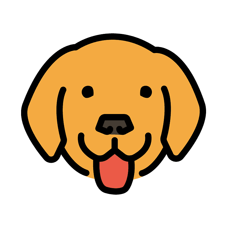 Download PNG image - Vector Dog Face PNG HD 