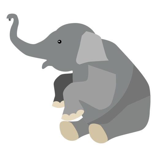 Download PNG image - Vector Elephant PNG Free Download 