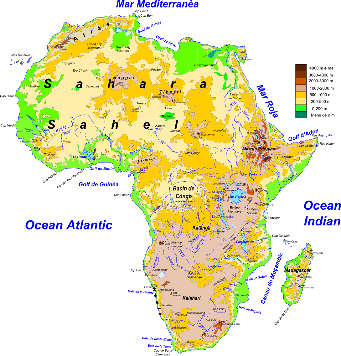 Download PNG image - Africa PNG Isolated Pic 