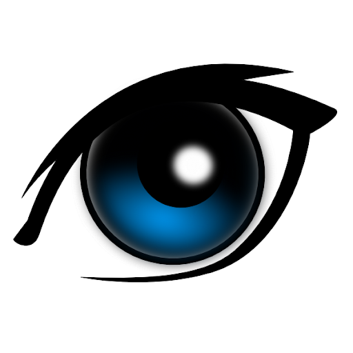 Download PNG image - Anime Eyes PNG HD 