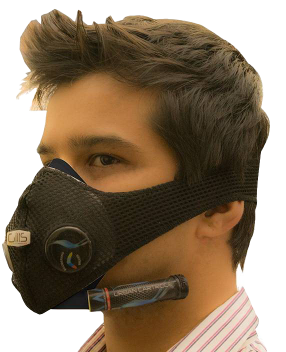 Download PNG image - Anti-Pollution Black Mask PNG Clipart 