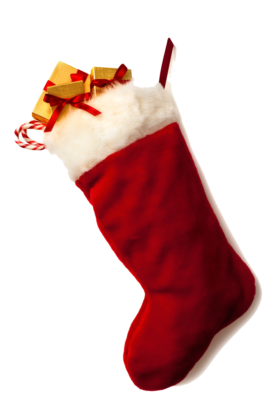 Download PNG image - Christmas Stocking PNG Clipart 