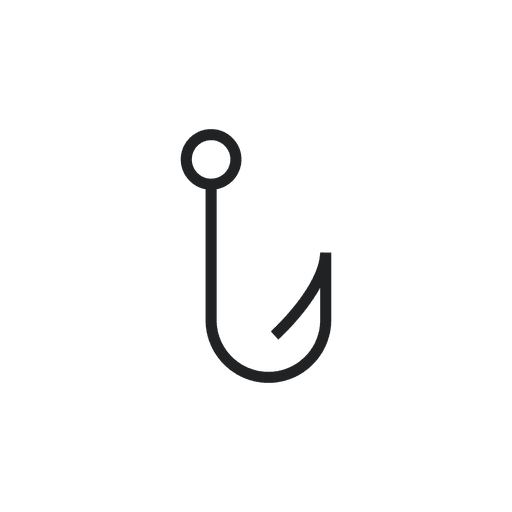 Download PNG image - Fishing Hook PNG Clipart 