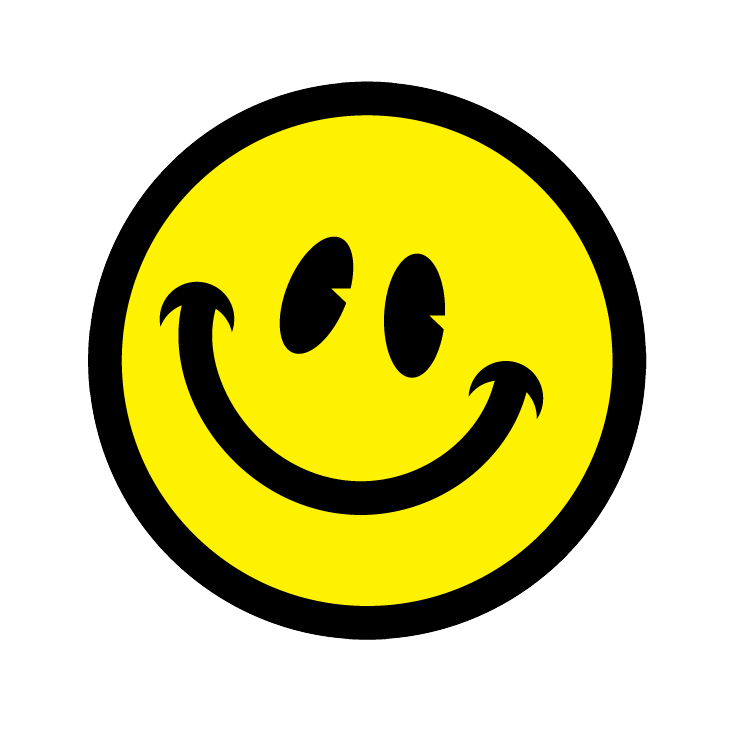 Download PNG image - Happy Yellow Smiley PNG 