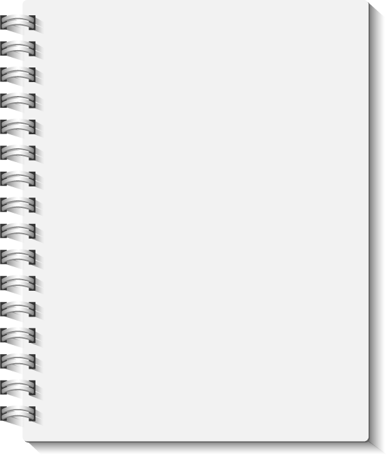 Download PNG image - Notebook PNG Transparent Background 