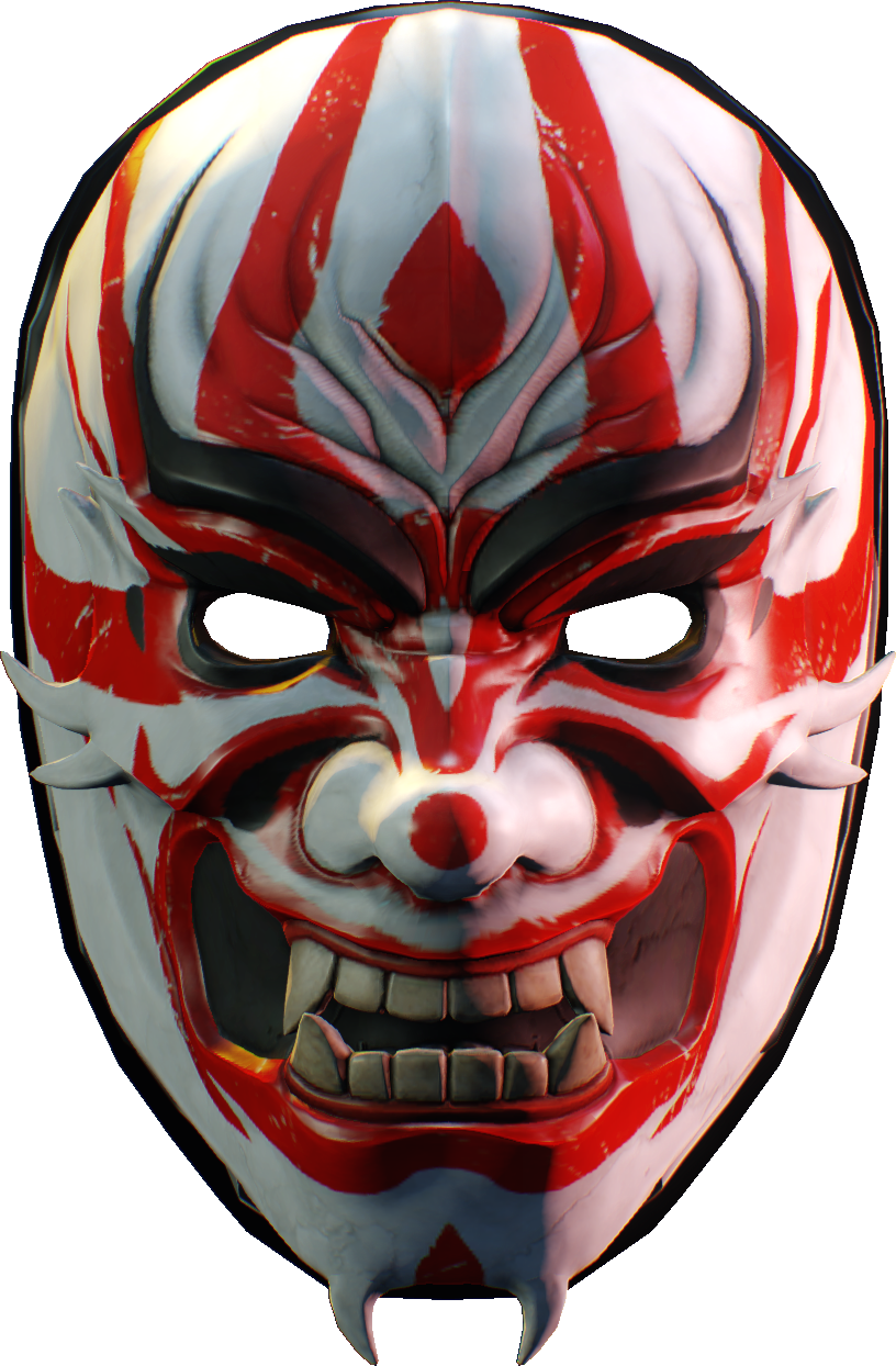Download PNG image - Oni Mask Transparent PNG 