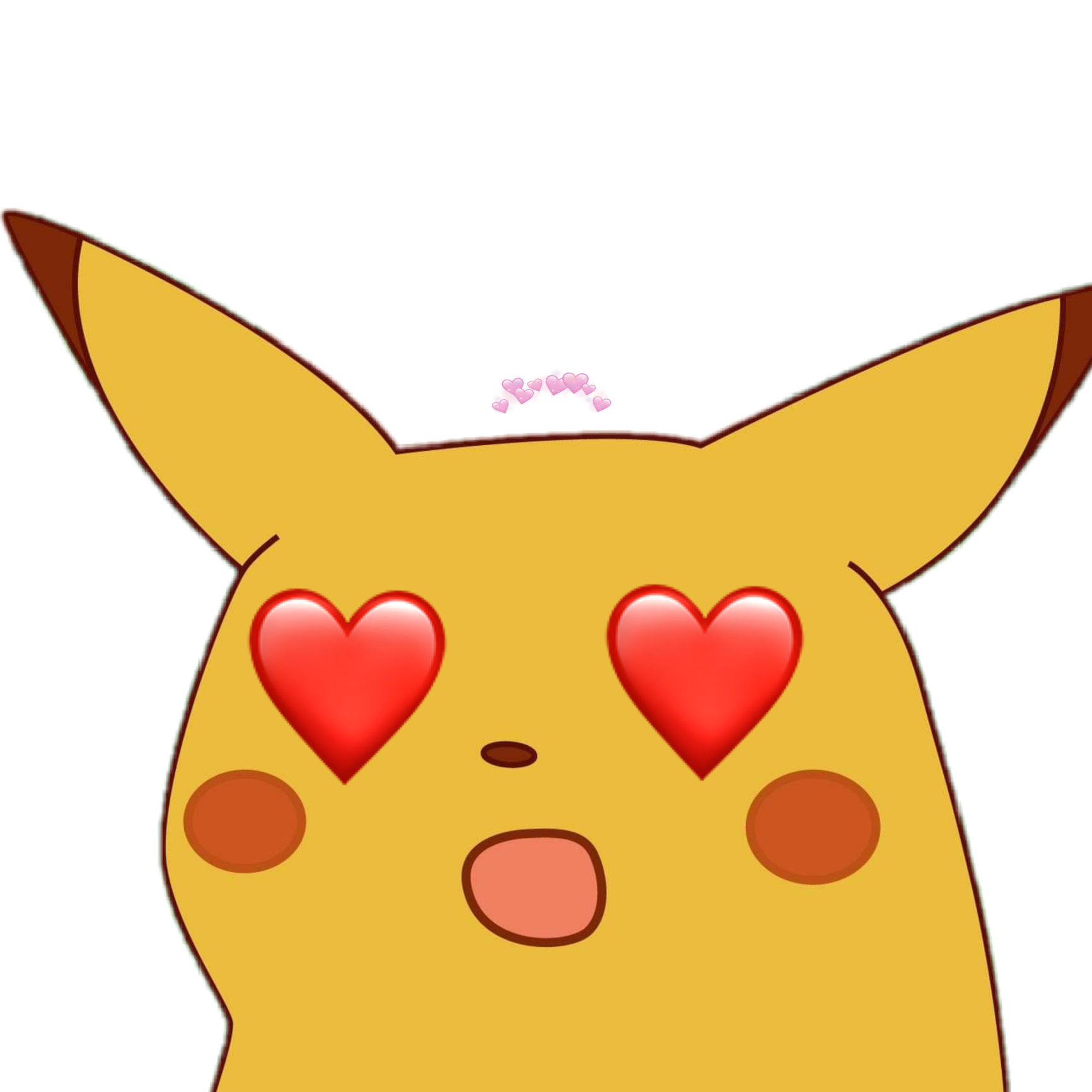 Download PNG image - Pikachu Meme PNG Isolated HD 