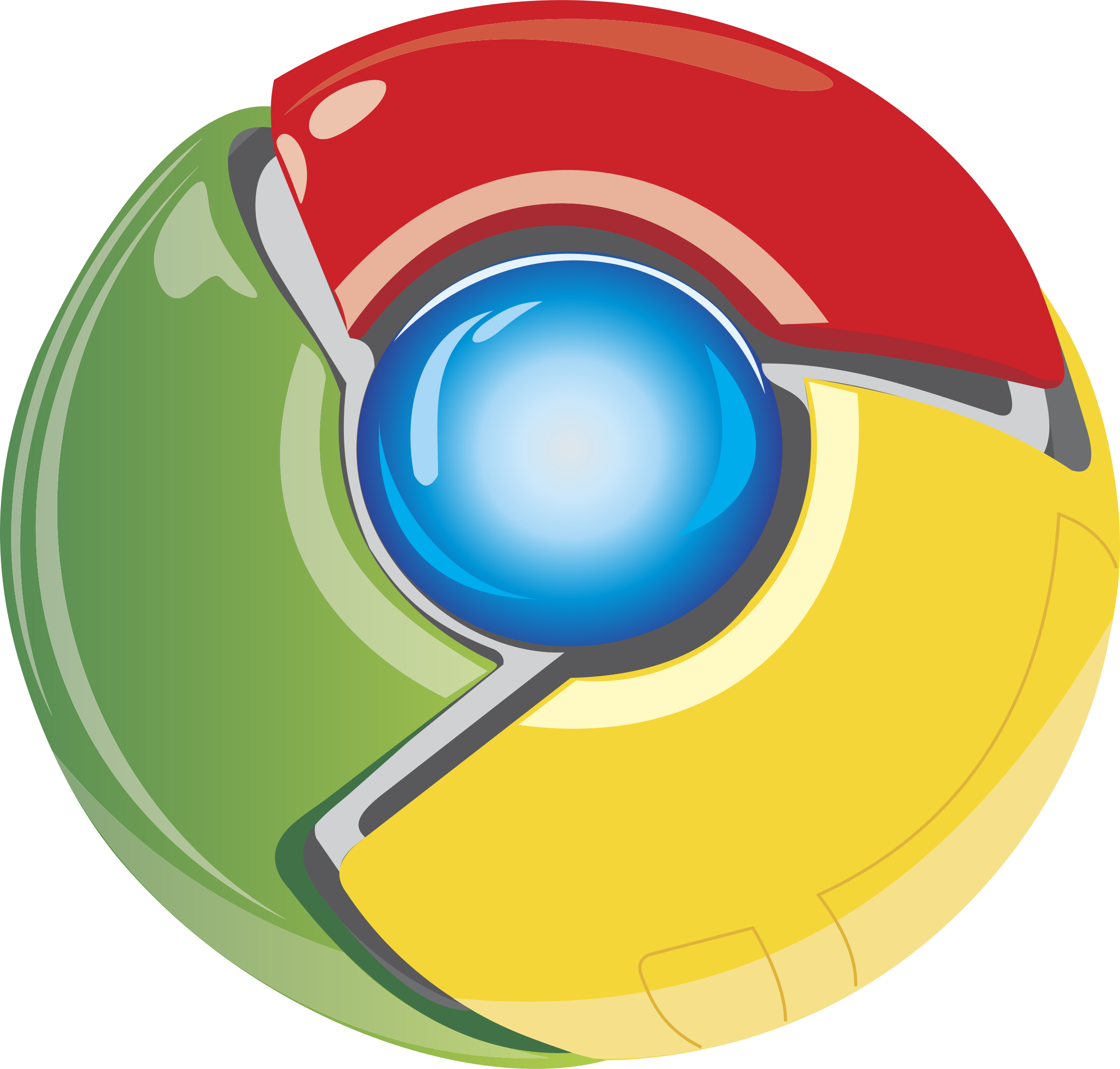 Download PNG image - Official Google Chrome Logo PNG File 