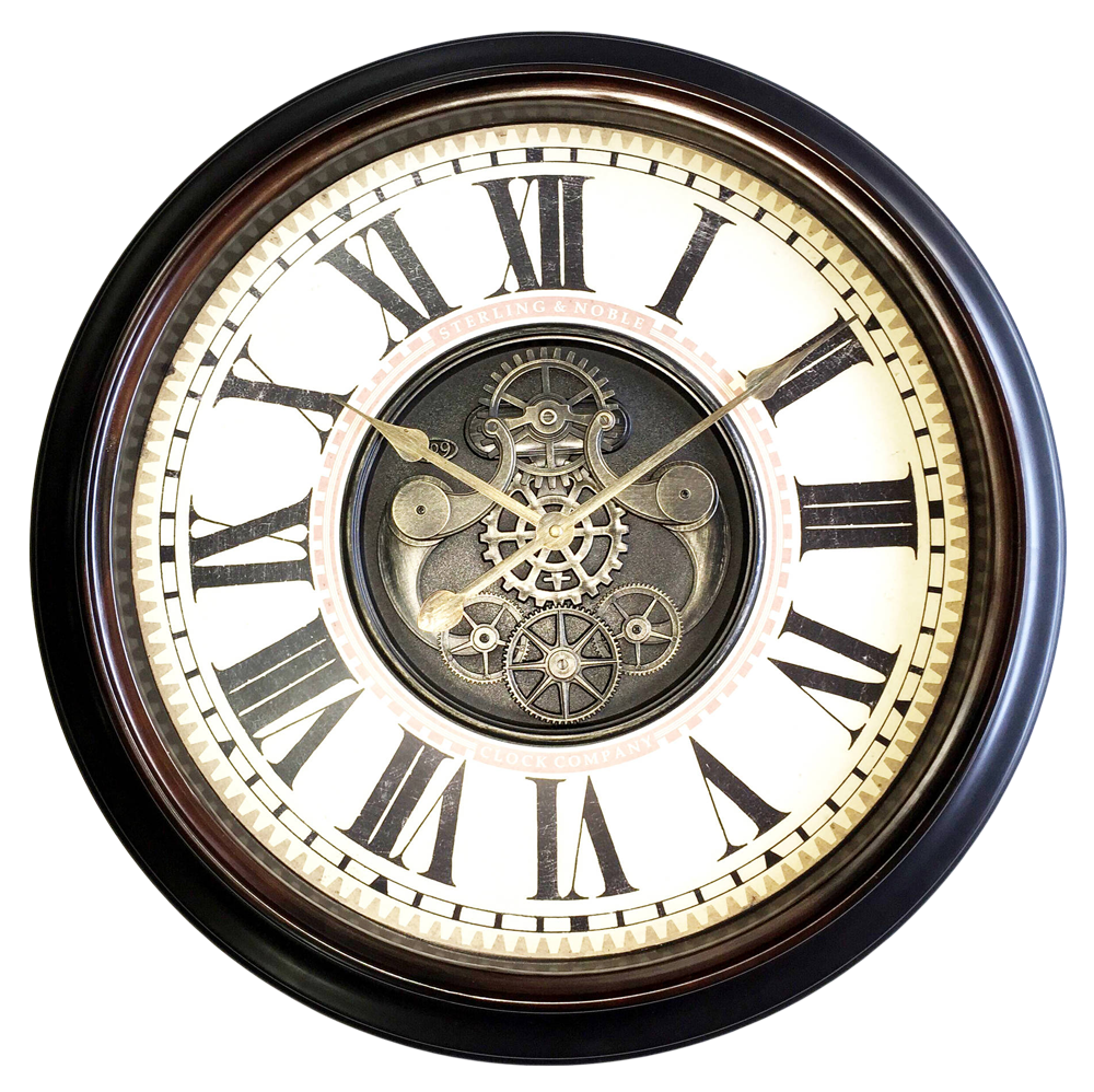 Download PNG image - Antique Clock PNG Transparent Picture 