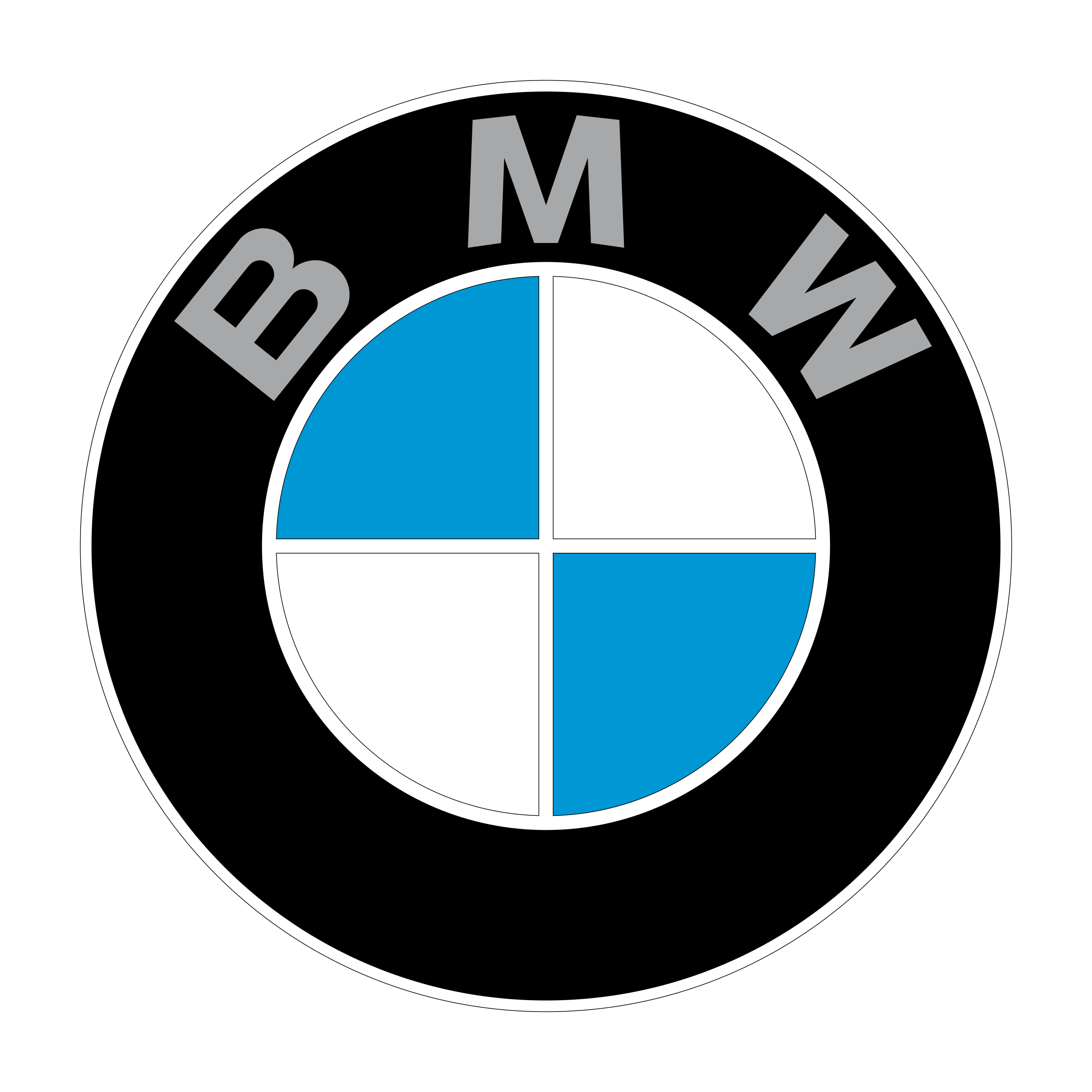 Download PNG image - BMW Logo PNG File 