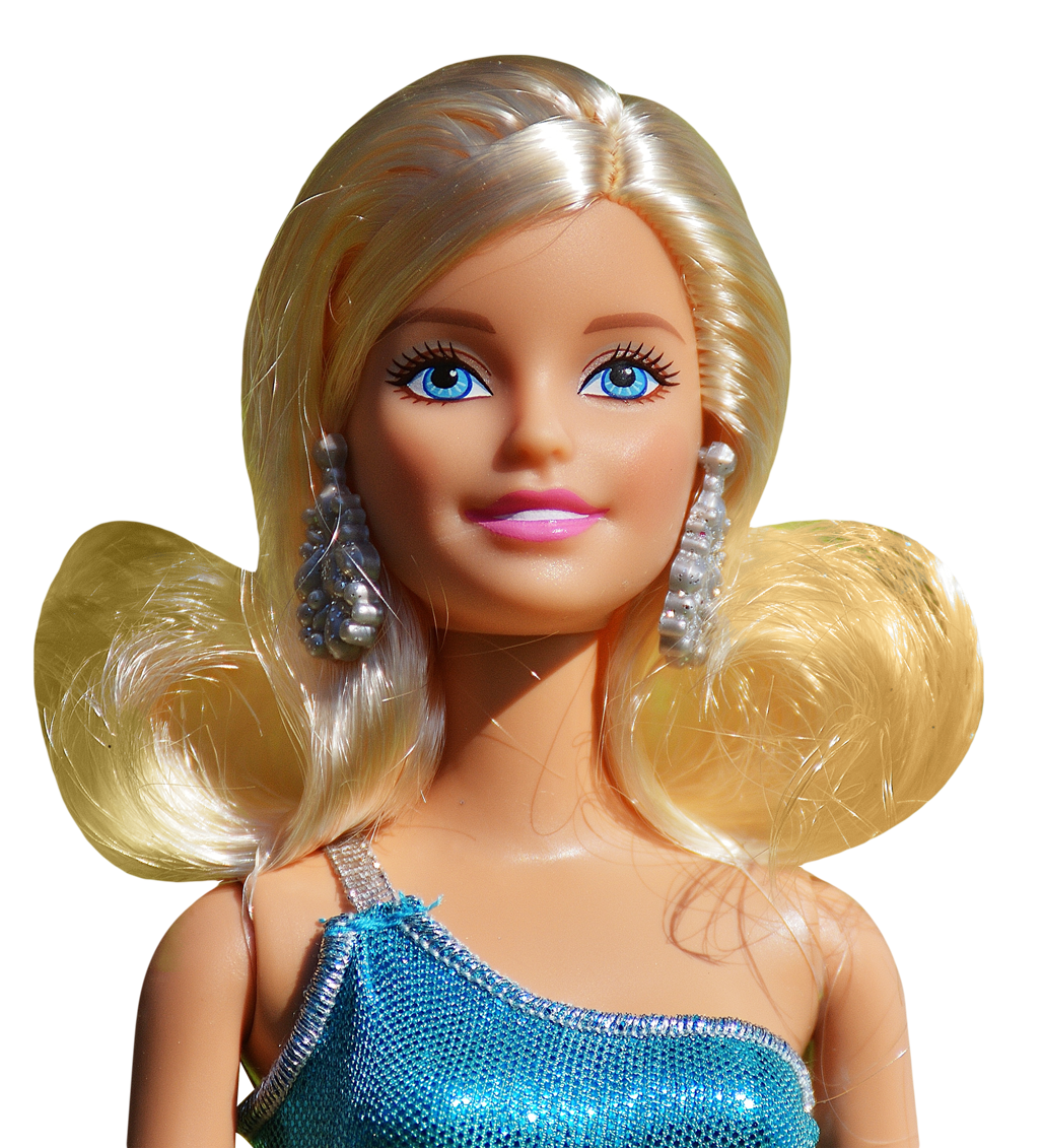 Download PNG image - Barbie Doll Princess Hairstyle PNG 
