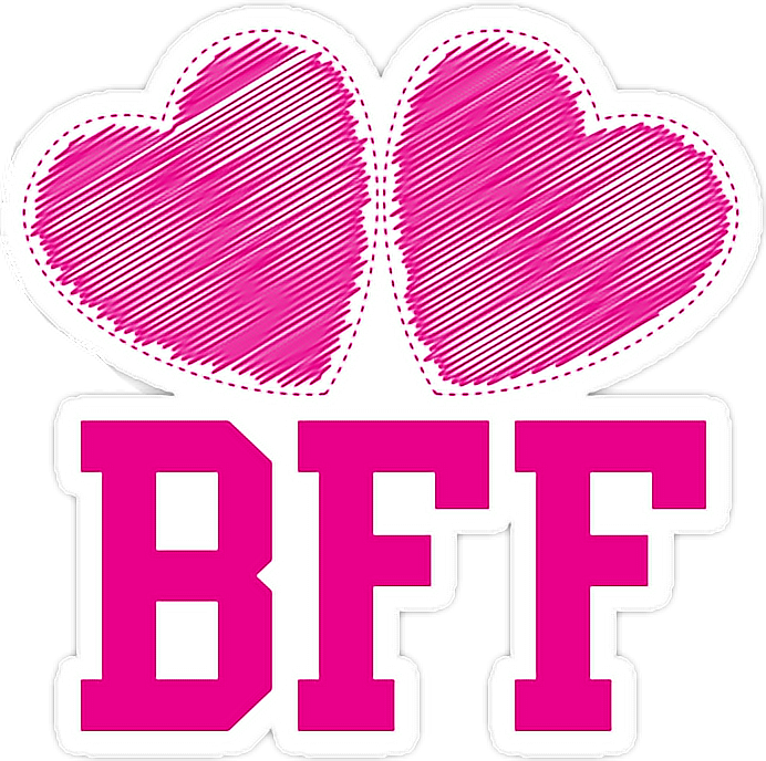 Download PNG image - Best Friends Forever PNG Photo 