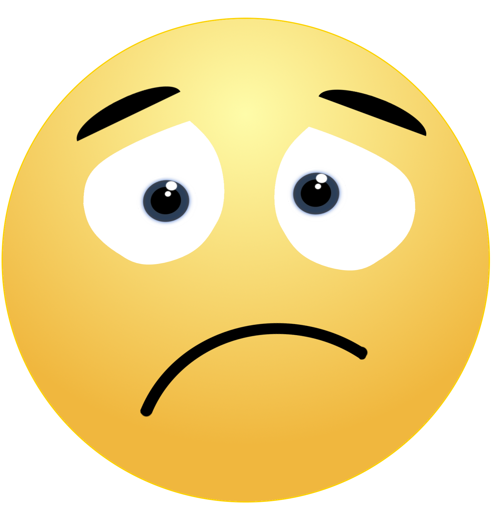 Download PNG image - Bewildered Emoji PNG Transparent Image 