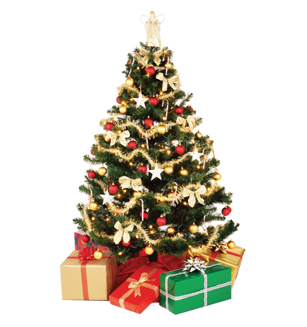 Download PNG image - Christmas Tree Transparent Isolated Images PNG 