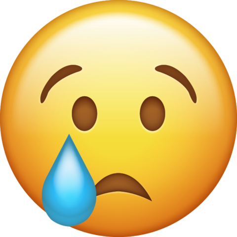 Download PNG image - Crying Emoji PNG Transparent 
