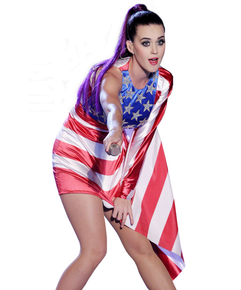 Download PNG image - Katy Perry Purple Hair Transparent Background 