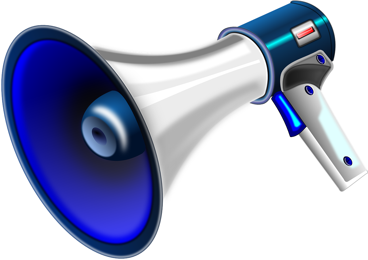 Download PNG image - Megaphone PNG Background Isolated Image 