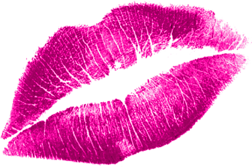 Download PNG image - Pink Kiss Transparent PNG 