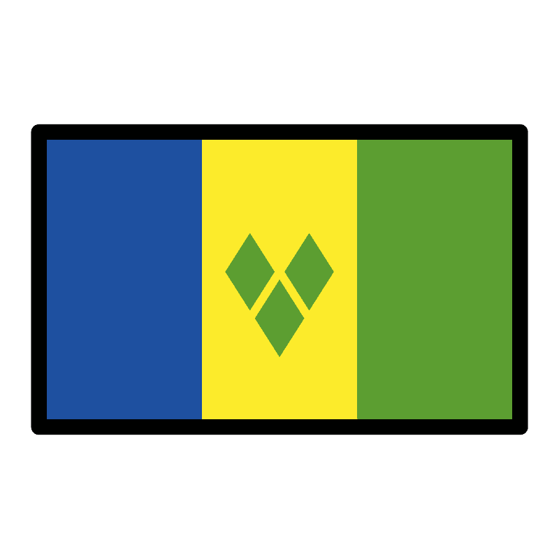 Download PNG image - Saint Vincent And The Grenadines Flag PNG 