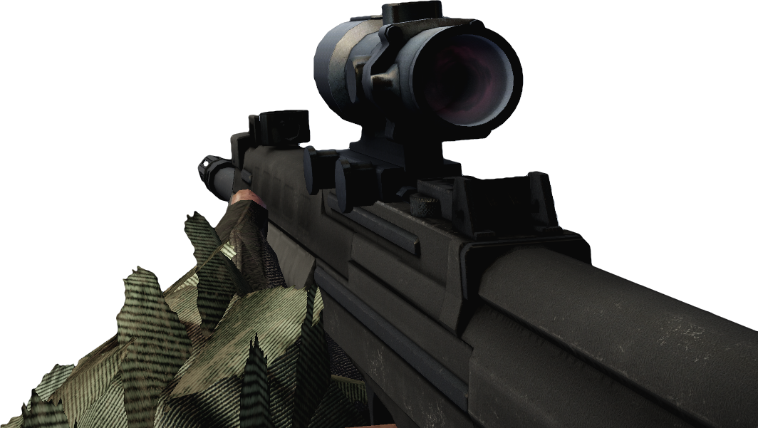 Download PNG image - Sniper Rifle Transparent Isolated Background 