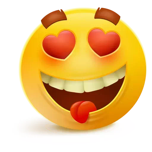 Download PNG image - WhatsApp Heart Eyes Emoji PNG Clipart 