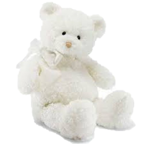 Download PNG image - White Teddy Bear PNG Transparent 