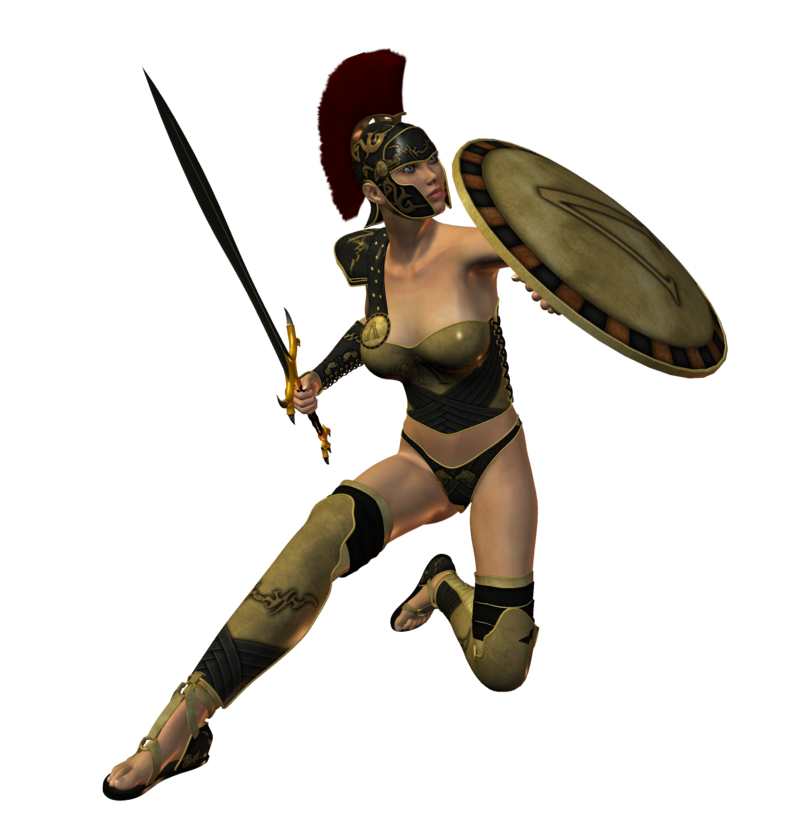 Download PNG image - Woman Warrior PNG Free Download 