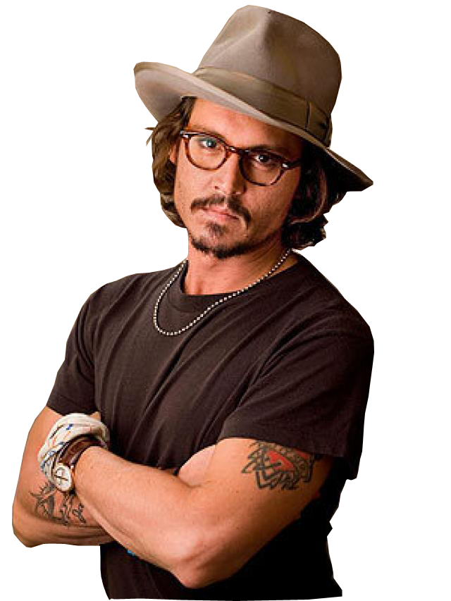 Download PNG image - Actor Johnny Depp PNG HD 