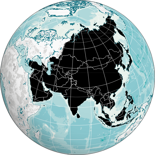 Download PNG image - Asia Map PNG Free Download 