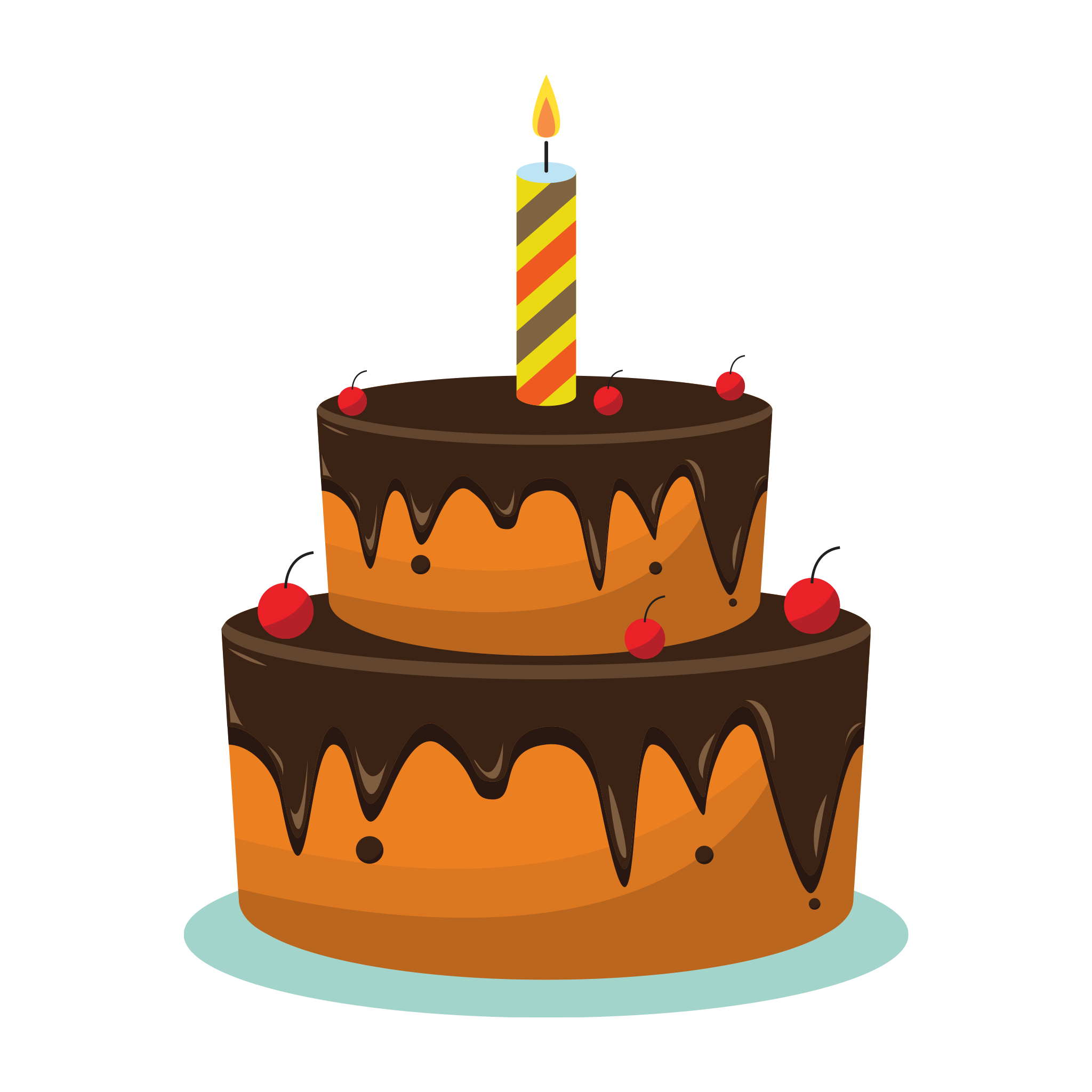 Download PNG image - Birthday Chocolate Cake PNG Photos 