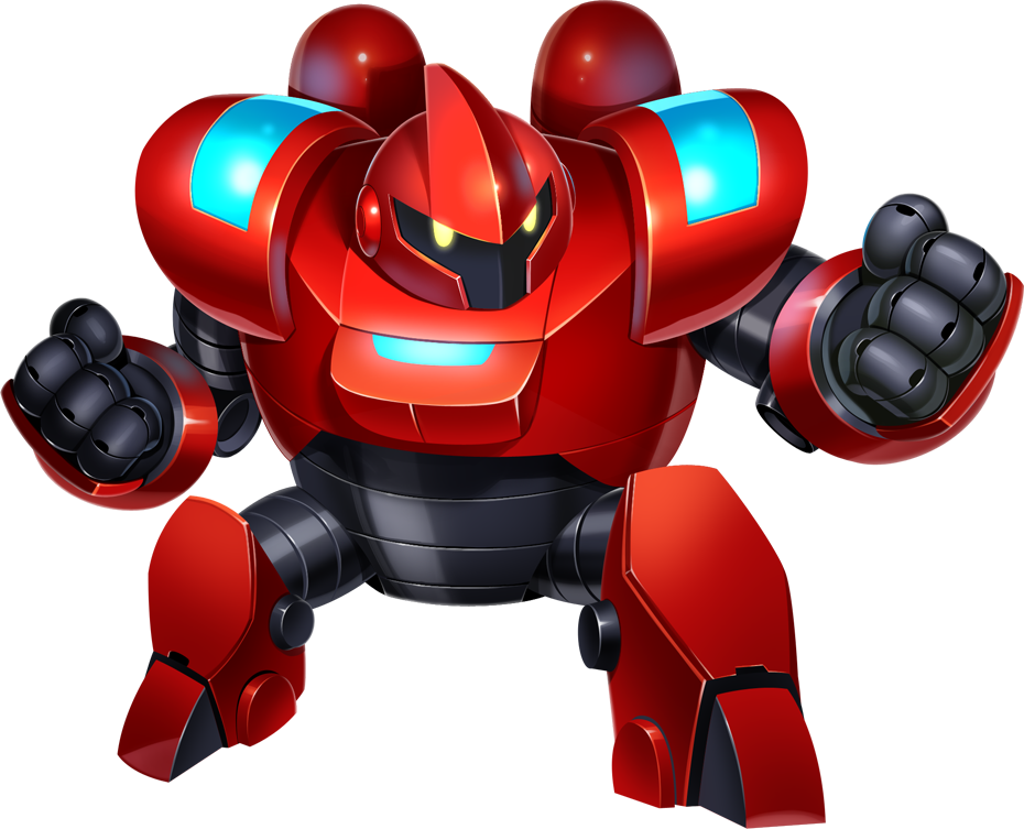 Bot Red Hero PNG Photo