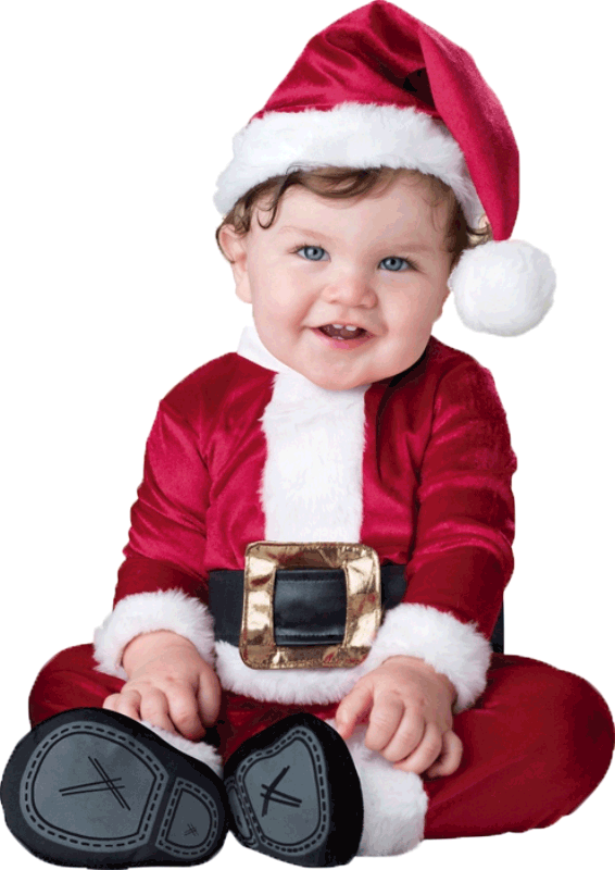 Download PNG image - Christmas Baby PNG File 