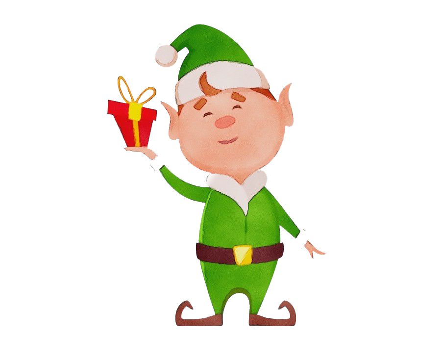 Download PNG image - Christmas Elf Download PNG Image 