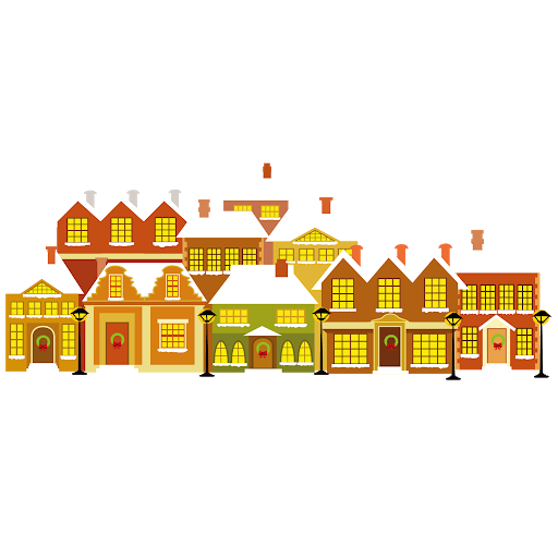 Download PNG image - Christmas House PNG Photos 
