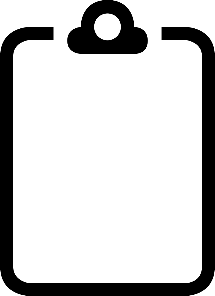 Download PNG image - Clipboard Clipart PNG Pic 