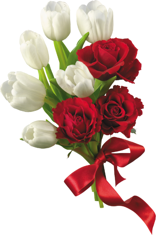 Download PNG image - Fresh Rose Bouquet PNG Photos 