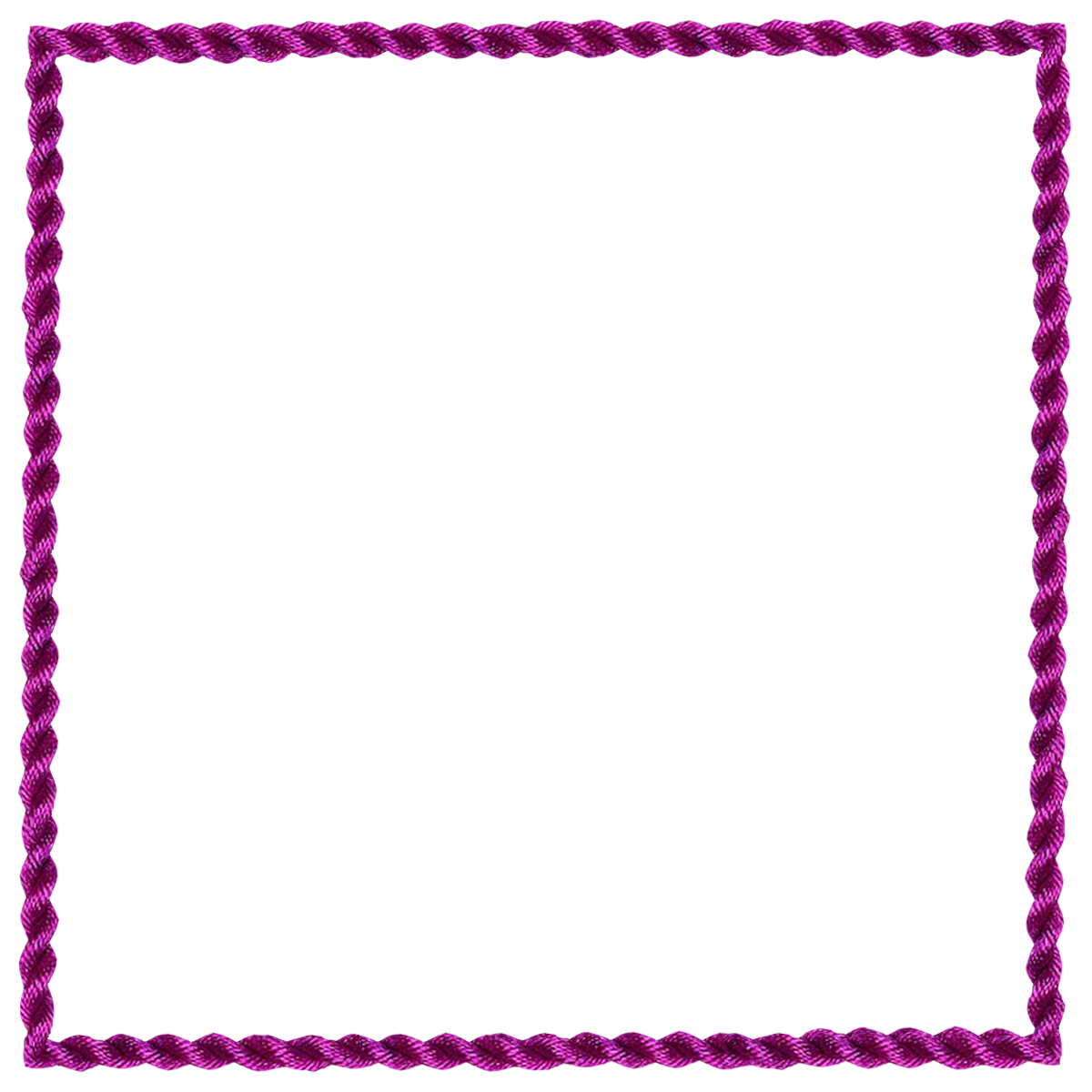 Download PNG image - Fuchsia Border Frame Transparent PNG 