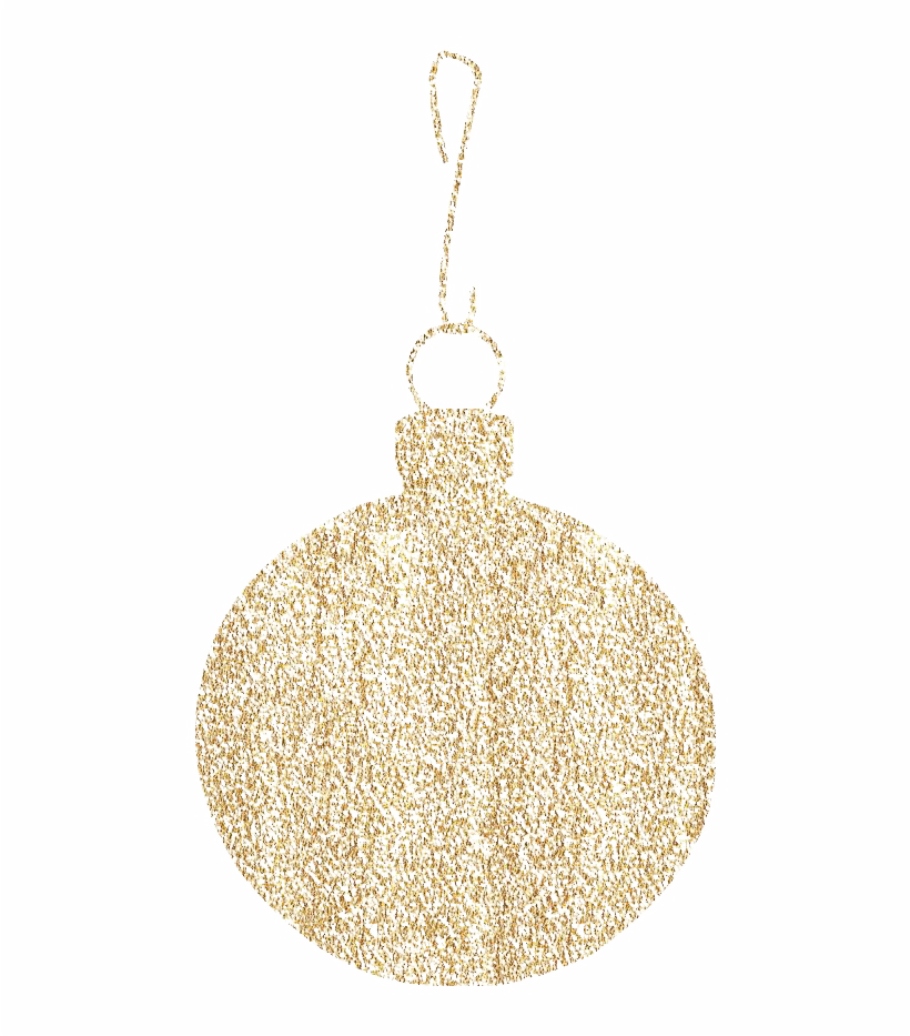 Download PNG image - Golden Christmas Ball PNG Image 
