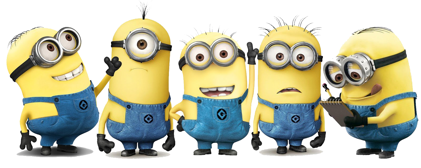 Download PNG image - Group Minions PNG Clipart 