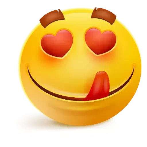 Download PNG image - Heart Eyes Emoji PNG Pic 