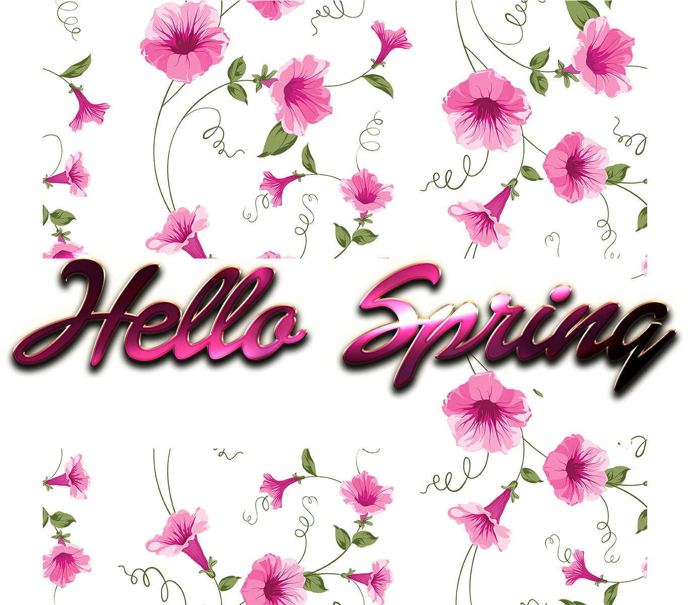 Download PNG image - Hello Spring PNG HD 