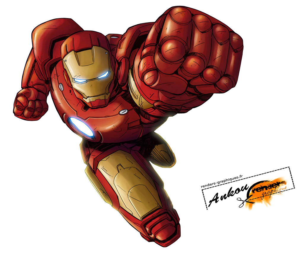 Download PNG image - Robot Chibi Iron Man PNG Image 