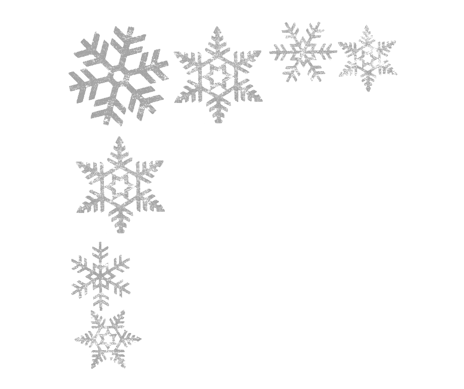 Download PNG image - Silver Snowflake PNG Photos 