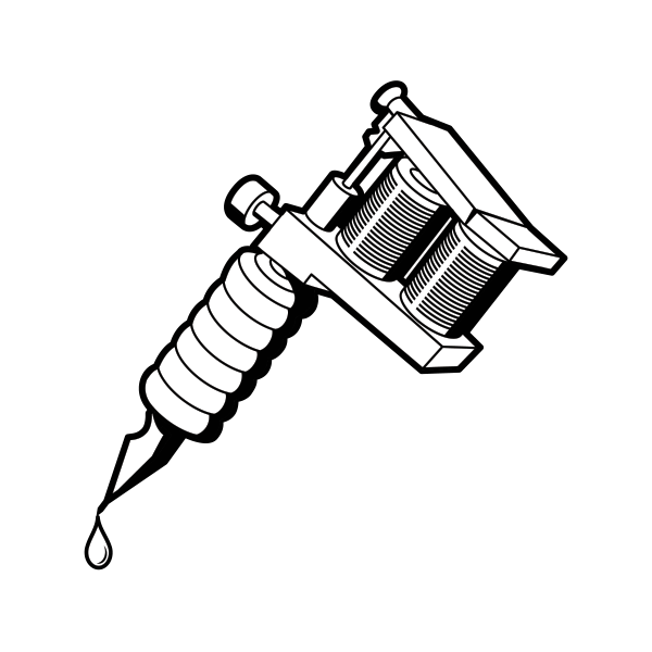 Download PNG image - Tattoo Machine Transparent Background 