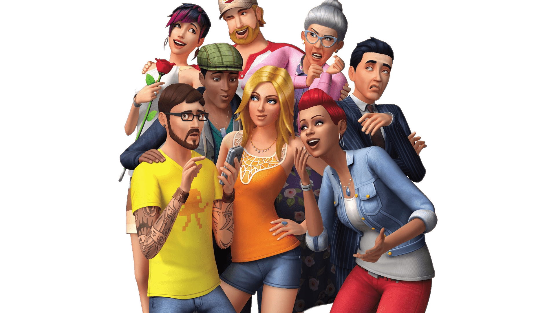 Download PNG image - The Sims Characters PNG Pic 